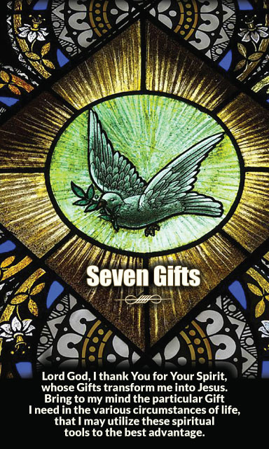 Gifts of the Holy Spirit Prayer Card***BUYONEGETONEFREE***